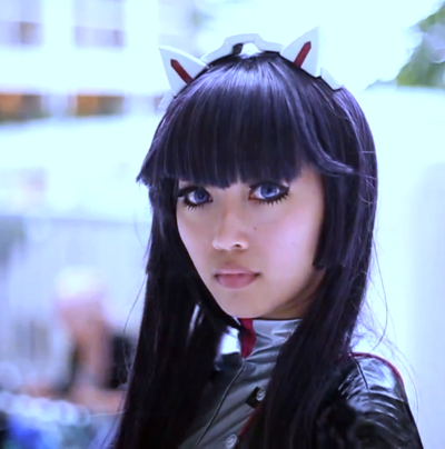 Alluring cosplayer with purple eyes - Katsucon 2013 Convention