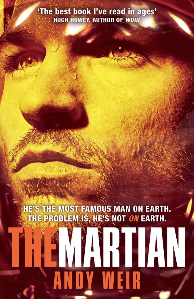 The Martian by Andy Weir UK Hard Back Cover