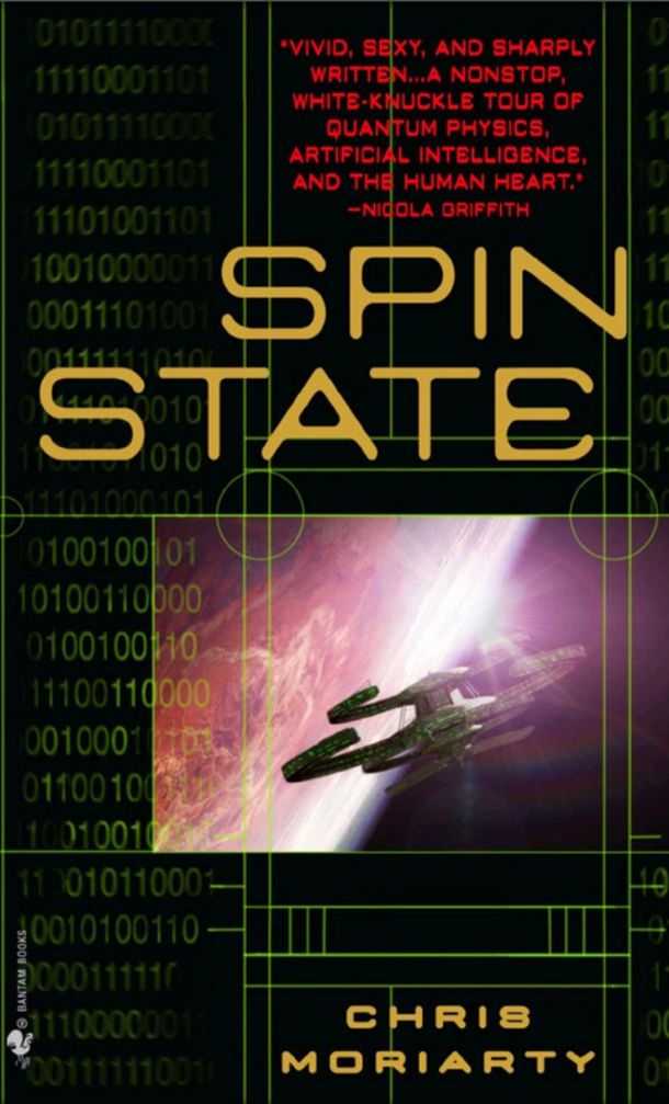 Spin State Book Cover - Chris Moriarty