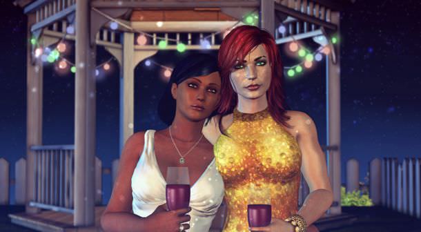 Shepard And Samantha Traynor Toast The New Year