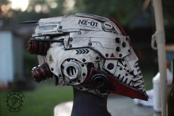 WIP - The Nexialist Mk1 Weapon class helmet by Brian Cargile