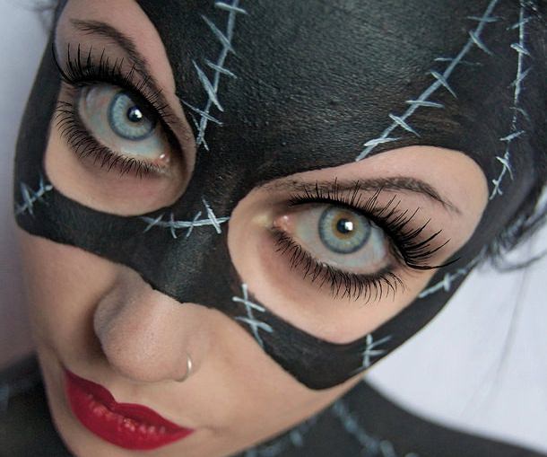 catwoman eye makeup