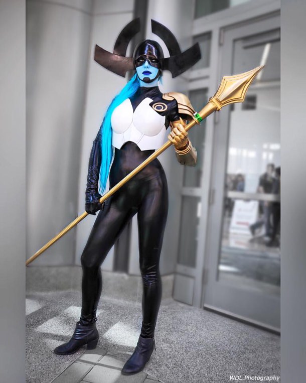 Cosplay of Proxima Midnight of the Black Order