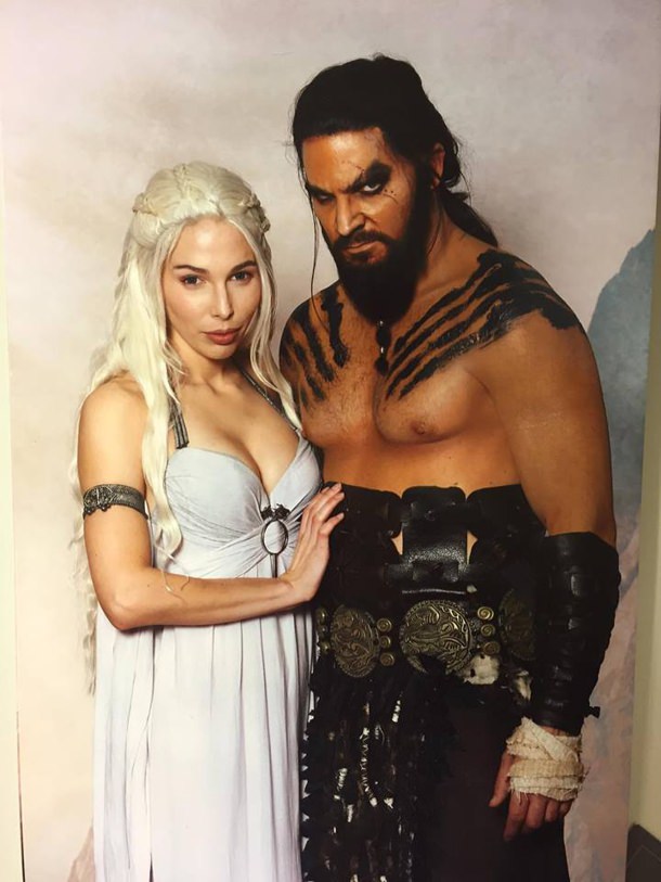 Cosplay of Drogo and Daenerys Targaryen