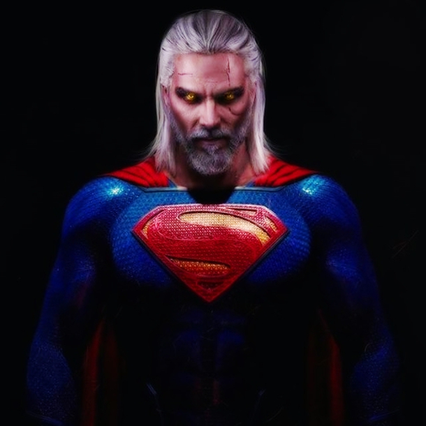Superman Witcher Crossover cosplay